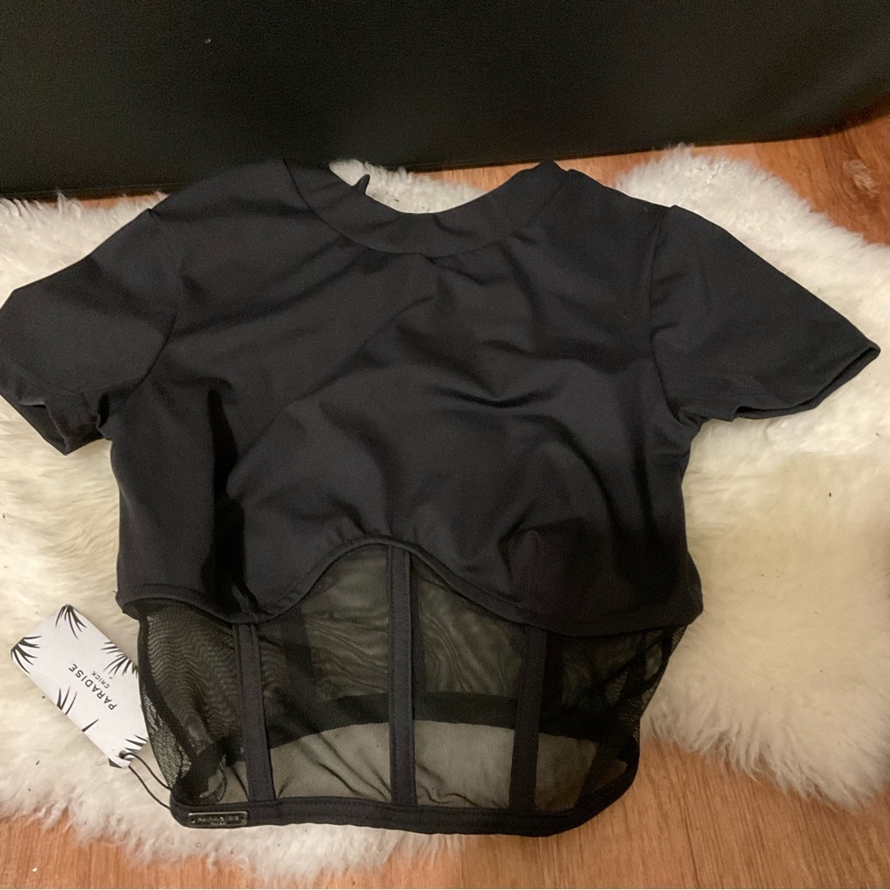NWT Paradise Chick Sirène Corset Top